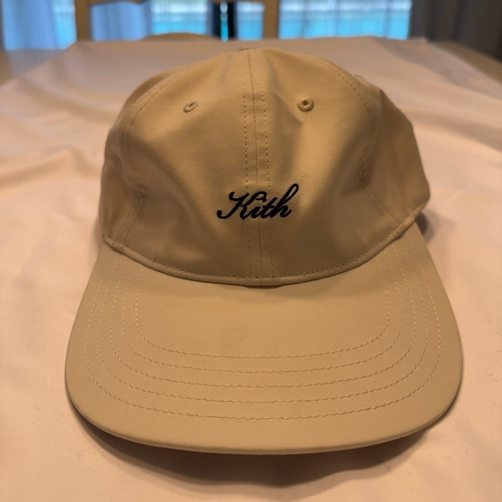Kith Molecule Kith Script Wrinkle Nylon Bay Low Profile
Pinch Crown Cap